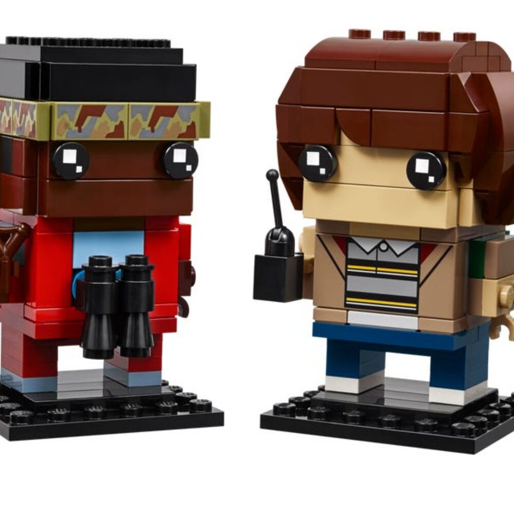LEGO 40801 Stranger Things Mike, Dustin, Lucas & Will BrickHeadz NEW NIB in Hand - Picture 12 of 13
